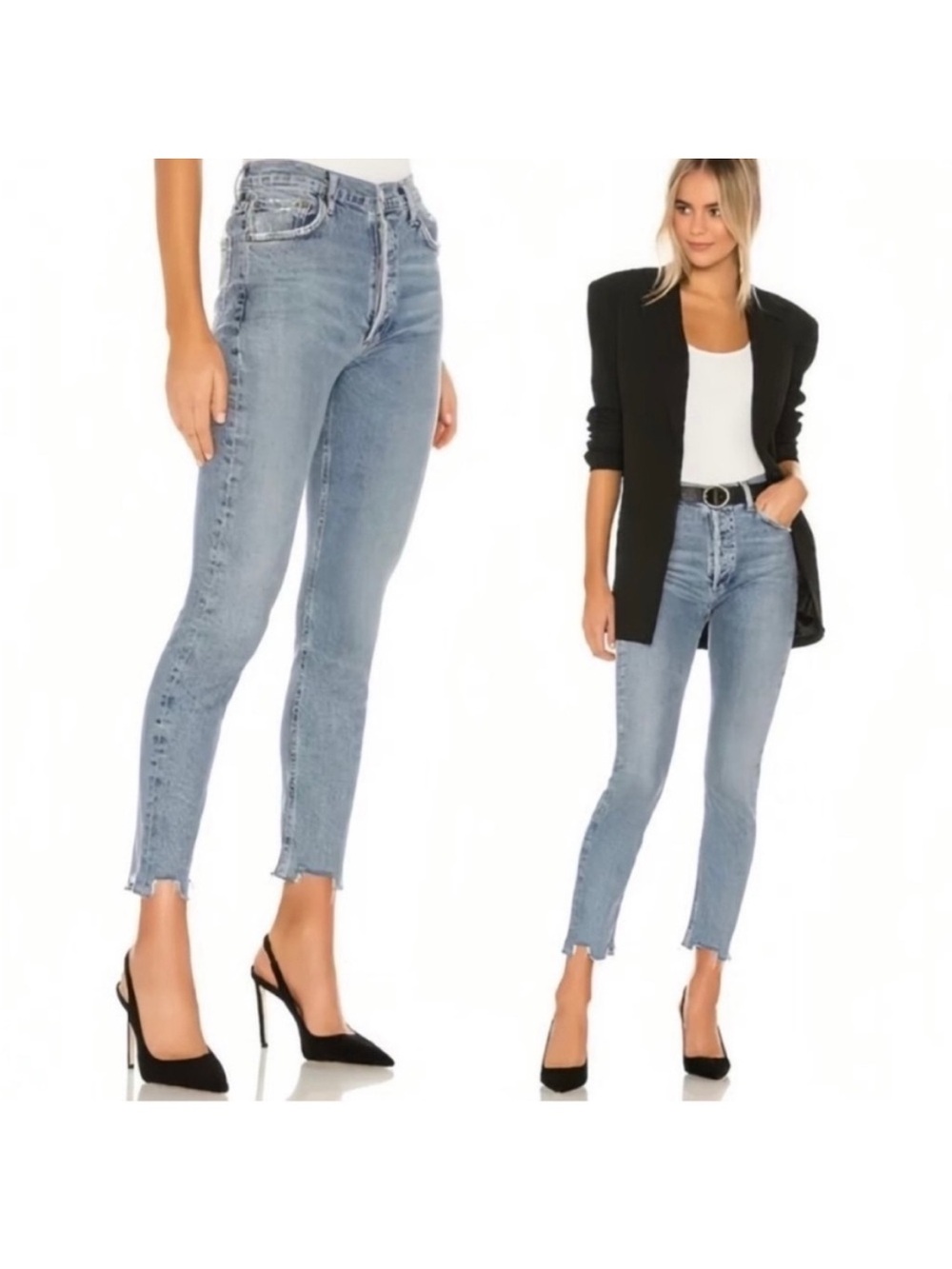 Agolde High-Rise Skinny Jeans